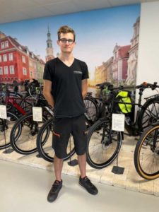 Steven aus dem Cargobike-Zentrum Aarau-Ost