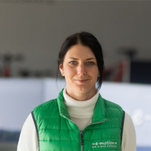 Melina aus dem Lastenfahrrad-Zentrum Schwarzenfeld