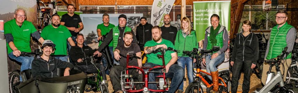 Das e-motion Lastenfahrrad-Zentrum in Ahrensburg