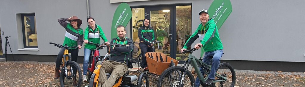 Das Team von Lastenfahrrad-Zentrum Berlin-Adlershof